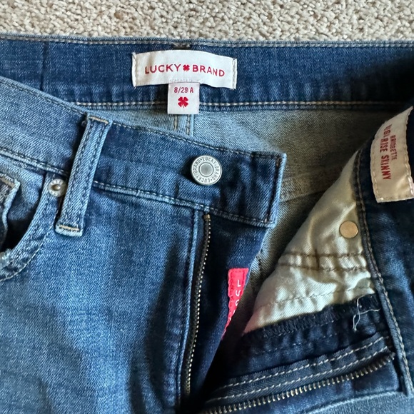 Lucky Brand Dark Blue Women's Skinny Jeans - Picture 2 of 2